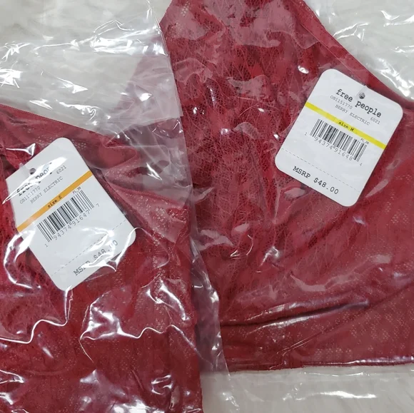 NEW Free People Tameeka Underwire Bra Berry Electric SIZE SMALL - Picture 5 of 5